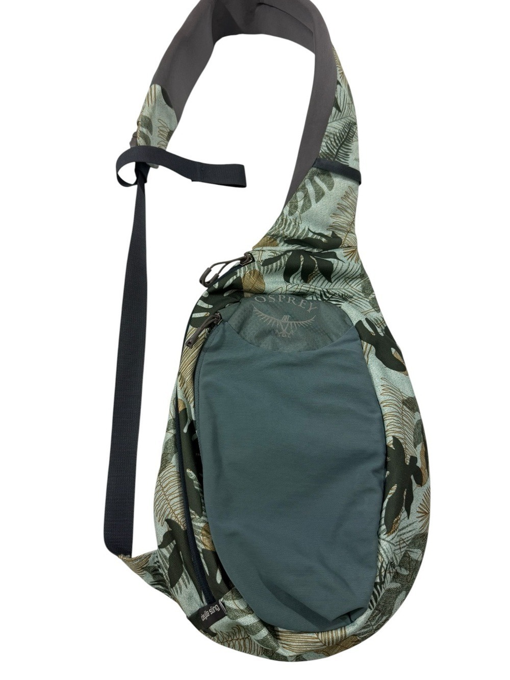 Osprey Daylite Sling 5L Tropical Leaf Print Crossbody Shoulder Hiking Travel Bag